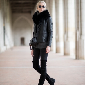 Anna Sofia Style Plaza All Black Outfit 2 1